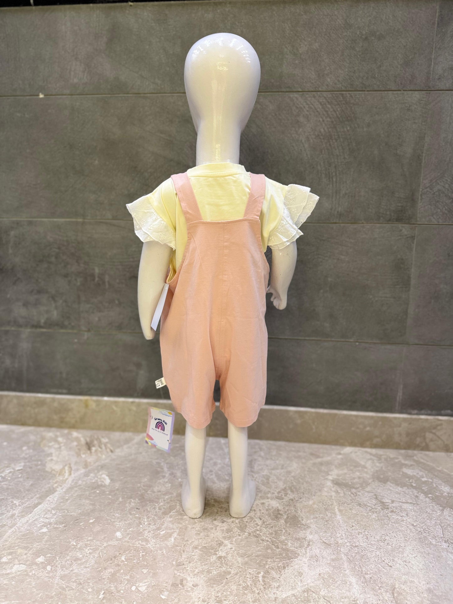 Soft Peach Bunny Jumpsuit